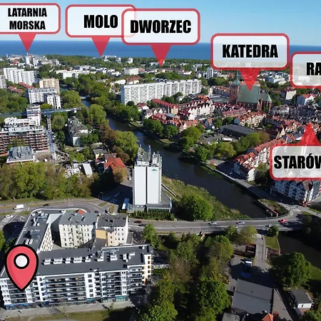 Break 2-pok Blisko Starowki , Centrum Апартаменты